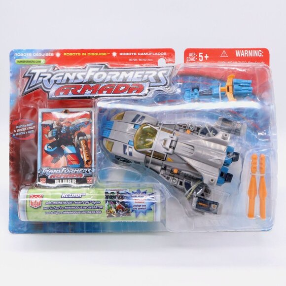 Transformers Armada BLURR w/ Incinerator Mini-con 2002 Hasbro New on Card